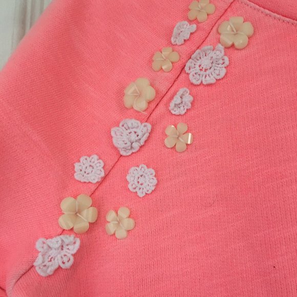 BEAUTIFUL Cherokee Girls Salmon Top Sz L (10/12) - Picture 2 of 3